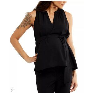 A Pea in the Pod Pleated Maternity Shirt